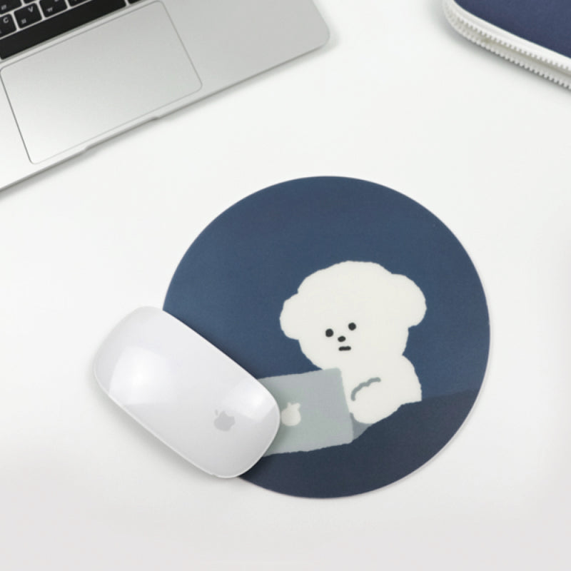 Teteum - Bong Bong Navy Mouse Pad