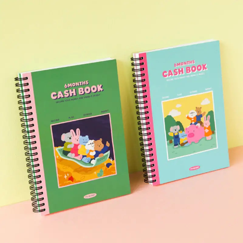 Dailylike x 10x10 - My Buddy 6 Months Cash Book - Dailylike x 10x10 - Stationary - Harumio