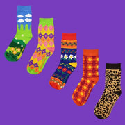 Wiggle Wiggle - Spring Pattern Socks - Wiggle Wiggle - Socks - Harumio