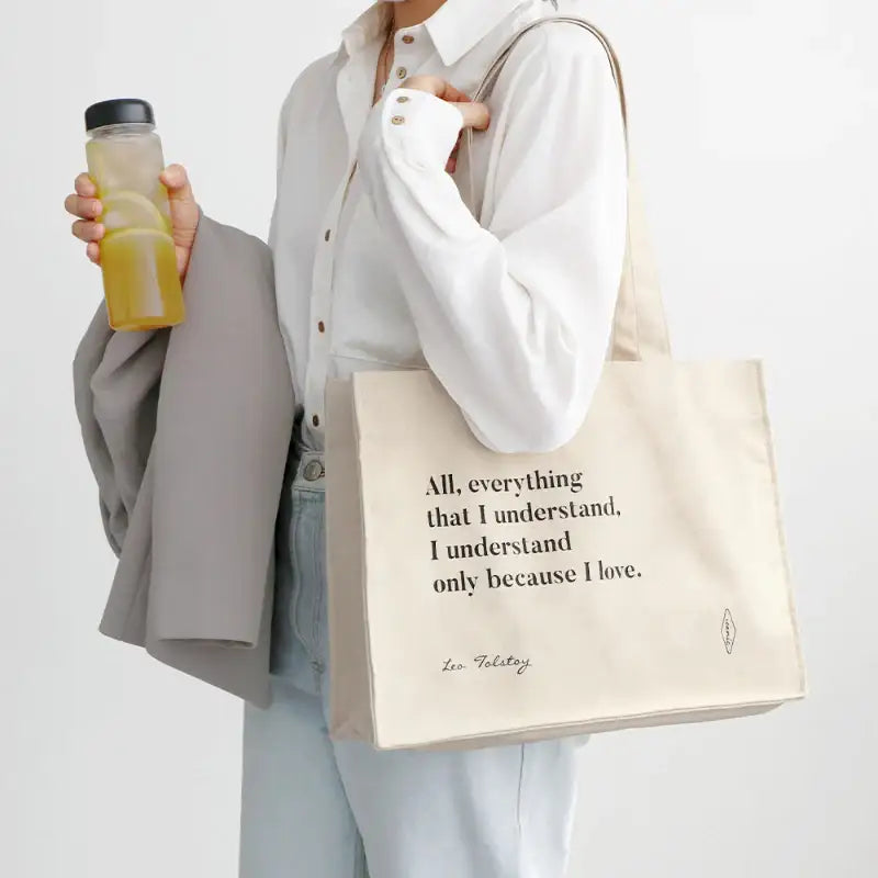 Iconic - Lettering Eco Bag - Iconic - Bags - Harumio