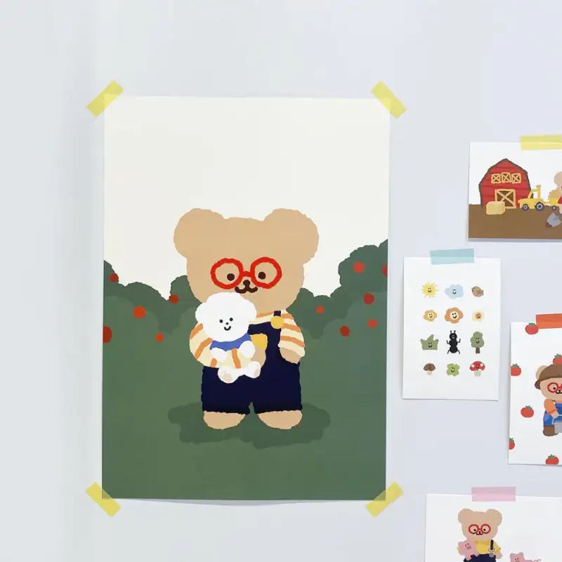 Teteum - A3 Poster - Teteum - Stationary - Harumio