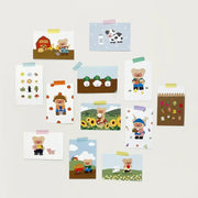 Teteum - Tiny Forest Postcards - Teteum - Stationary - Harumio