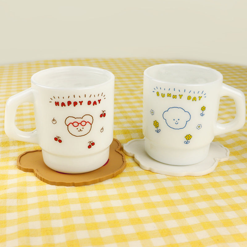 Teteum - Milk Glass Cup