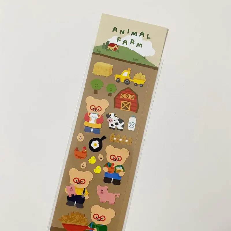 Teteum - Animal Farm Sticker - Teteum - Stationary - Harumio