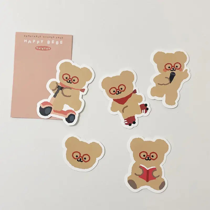 Teteum - Happy Bebe Sticker Pack - Teteum - Stationary - Harumio