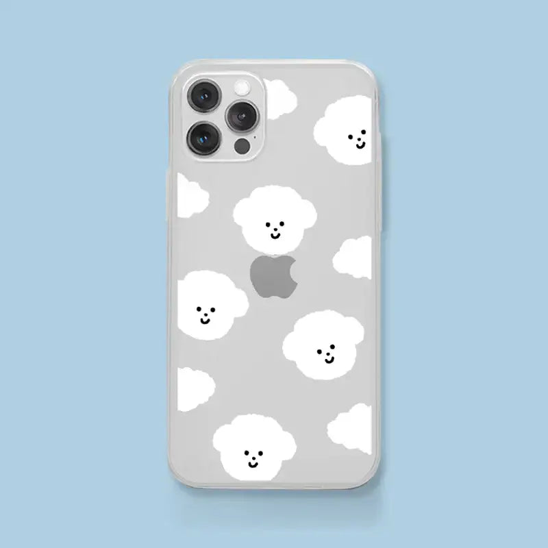 Teteum - Bong Bong Cloud Jelly Hard Phone Case - Teteum - Phone Cases - Harumio