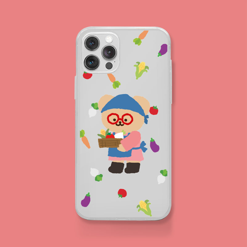 Teteum - Love Veggie Jelly Hard Phone Case