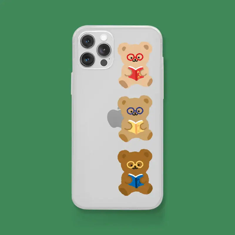 Teteum - ABC Book Jelly Hard Phone Case - Teteum - Phone Cases - Harumio
