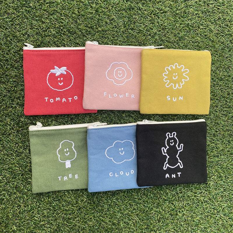 Teteum - Six Forest Mini Pouch - Teteum - Pouches - Harumio