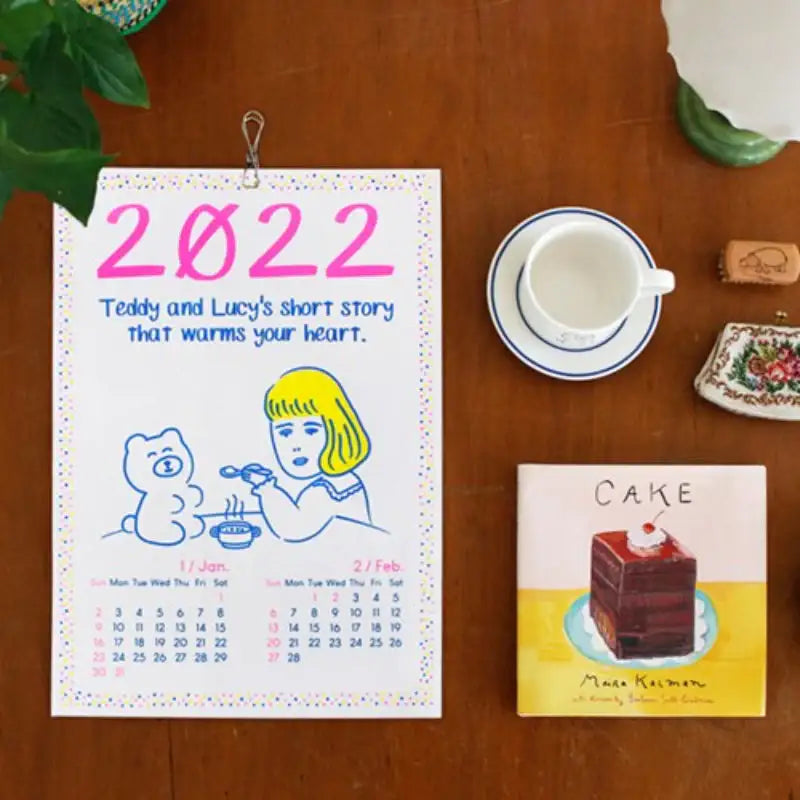1537 - 2022 Poster Calender - 1537 - Calendars, Organizers & Planners - Harumio