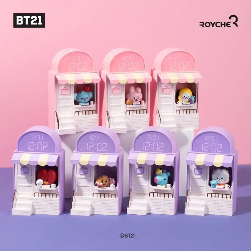 Royche x BT21 - 2022 Little Buddy Cafe Clock - Royche - Electronics - Harumio