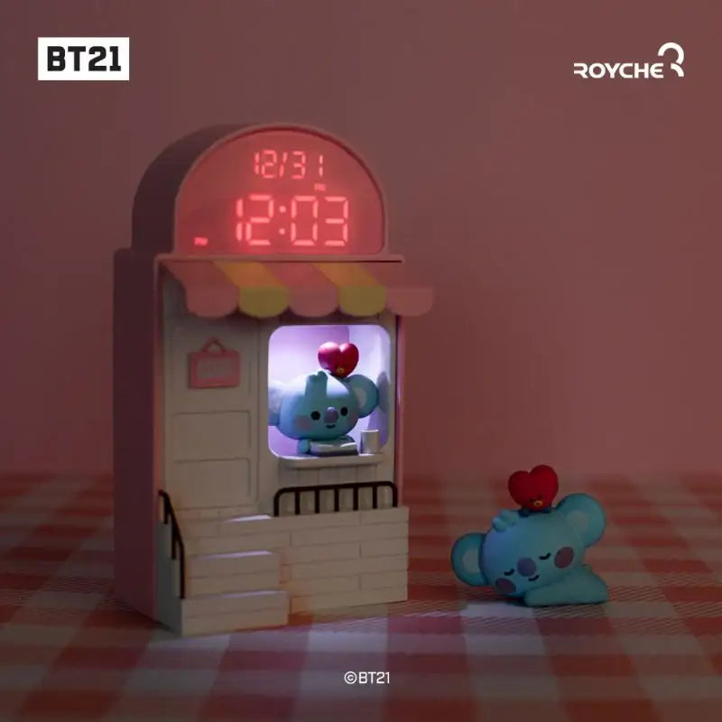 Royche x BT21 - 2022 Little Buddy Cafe Clock - Royche - Electronics - Harumio