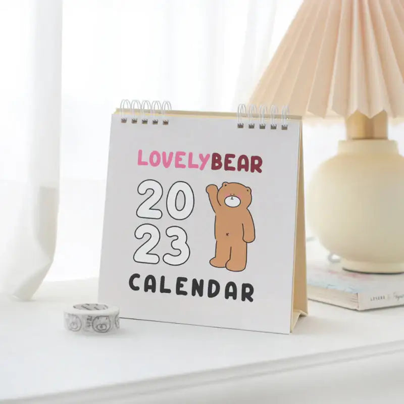 Momopop - 2023 Lovely Bear Desk Calendar - Momopop - Calendar - Harumio