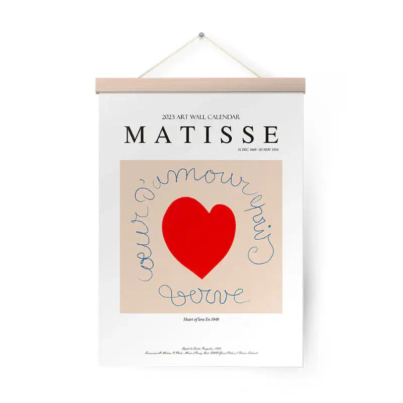 ARTNUOVEAU - 2023 Characters Wall Calendars Collection - ARTNUOVEAU - Calendar - Harumio