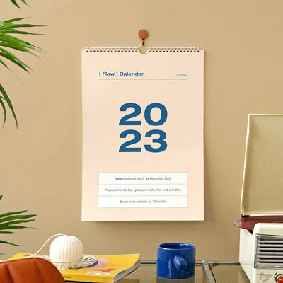 ICONIC - 2023 Flow Wall Calendar