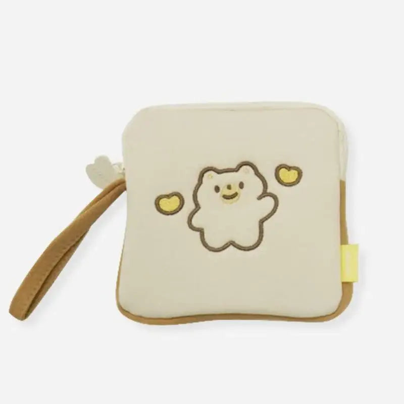 Jelly Crew - ddoodly - Baby Bear Mini Square Pouch - Jelly Crew - Pouch - Harumio