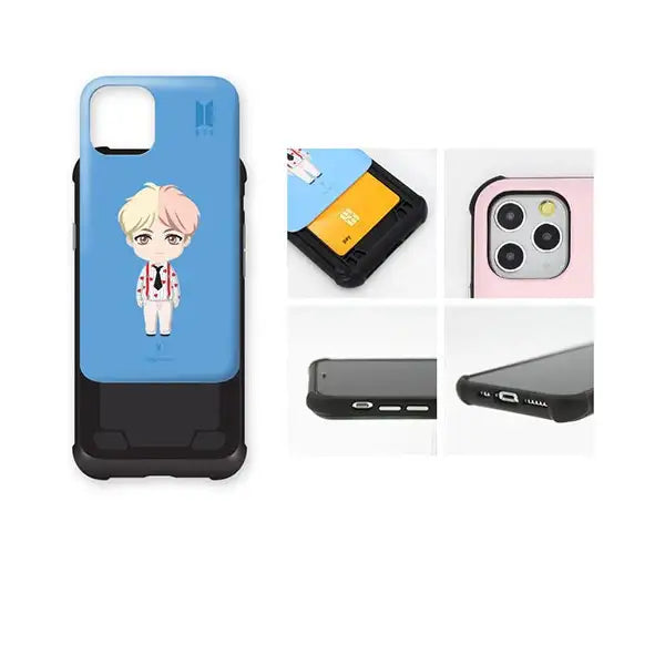 BTS - Basic Standing Volume Bumper Slide Phone Case - iPhone - BTS - Accessories - Harumio