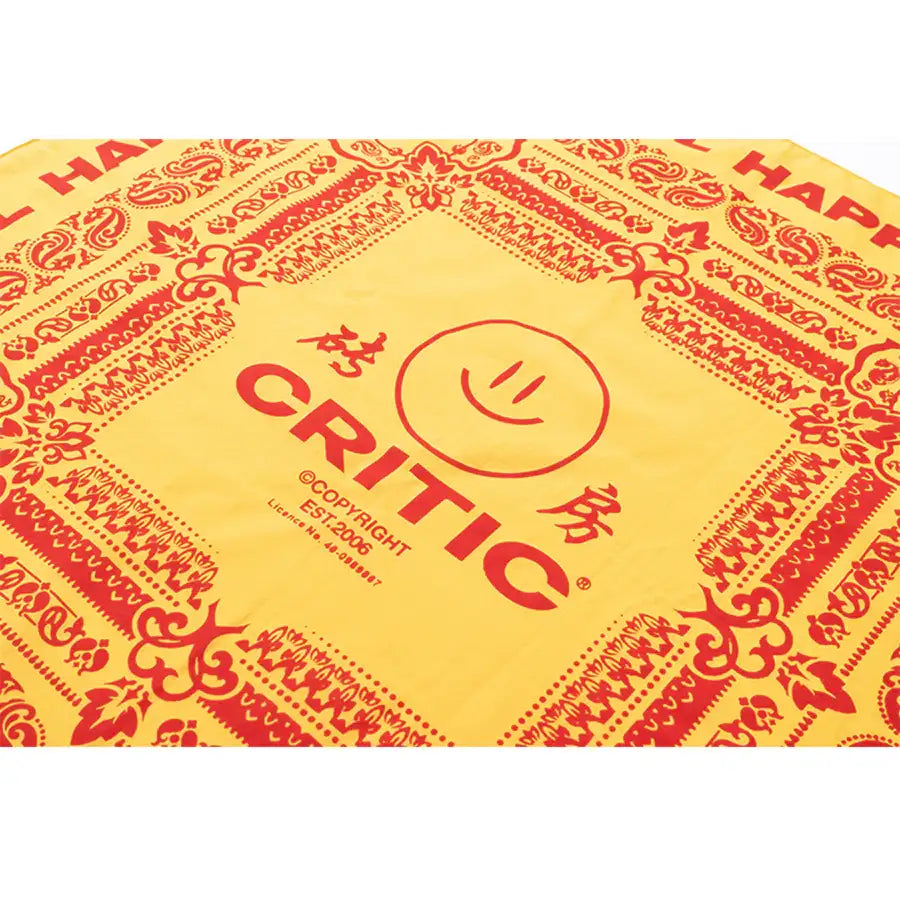 HAPPY FOOD x CRITIC - Logo Bandana - HAPPY FOOD x CRITIC - Accessories - Harumio