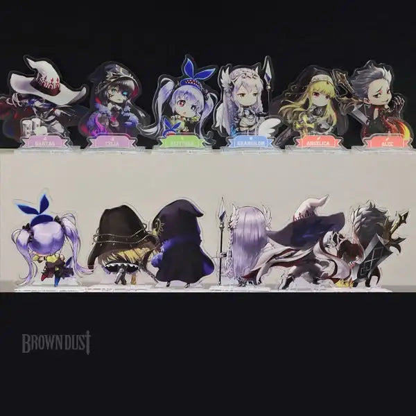 Brown Dust - Six Mini Characters Acrylic Stand - Preorder - Brown Dust - Acrylic Stand - Harumio