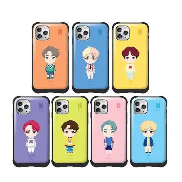 BTS - Basic Standing Volume Bumper Slide Phone Case - Samsung - BTS - Accessories - Harumio