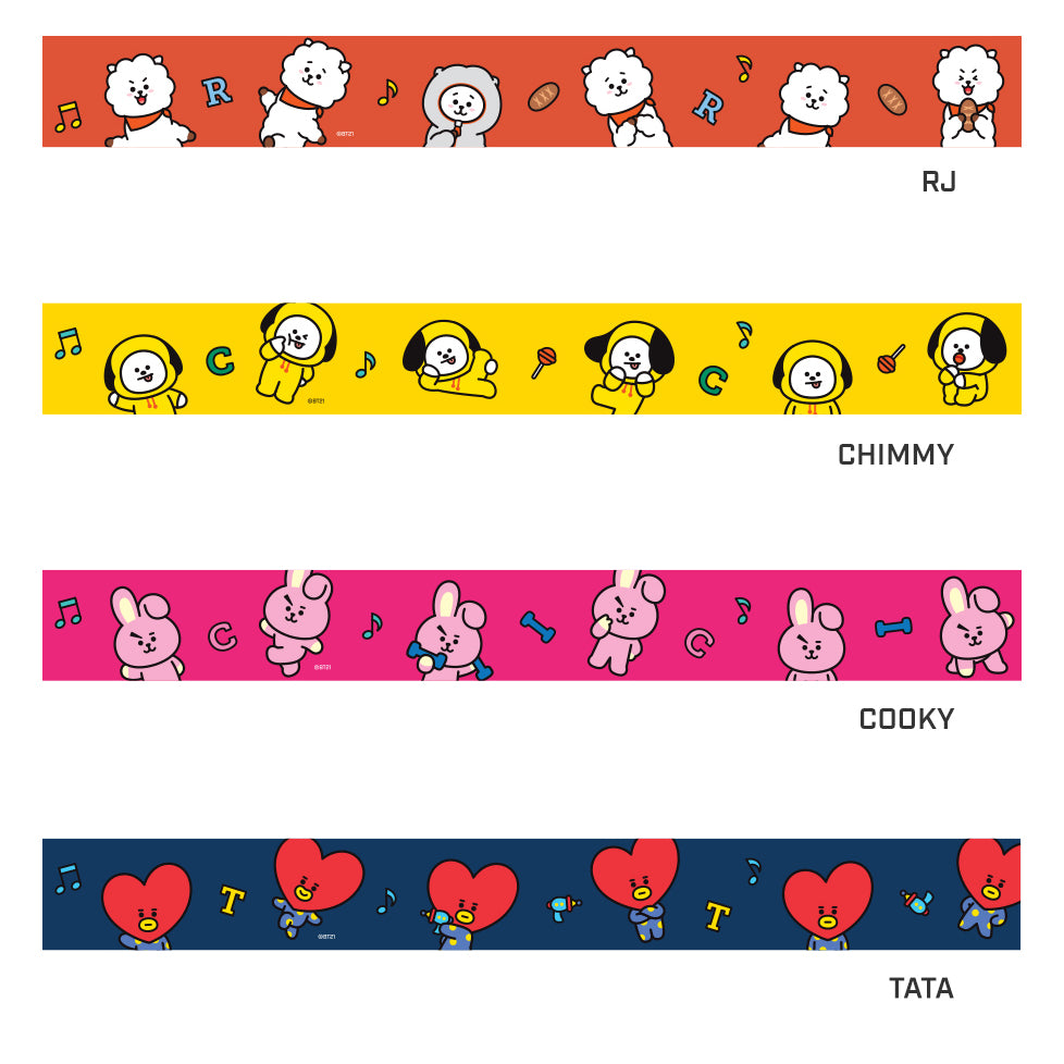 BT21 x Monopoly - Luggage Belt - BT21 - Luggage Belt - Harumio