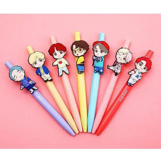 BTS Pop-up Store - House of BTS - Character Pen Set - BTS - Accessories - Harumio