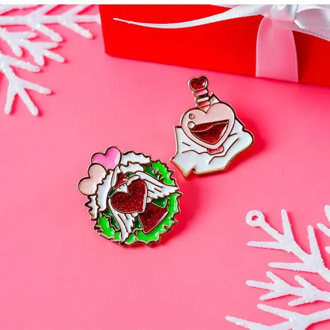 BlackPink - Christmas Badge Set - BlackPink - Accessories - Harumio