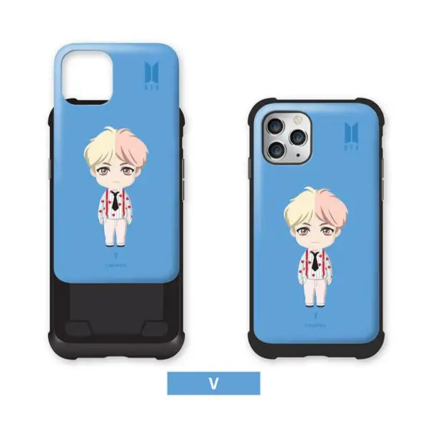 BTS - Basic Standing Volume Bumper Slide Phone Case - iPhone - BTS - Accessories - Harumio