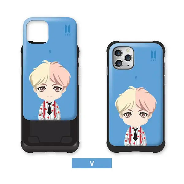 BTS - Upper Body Volume Bumper Slide Phone Case - V - BTS - Accessories - Harumio