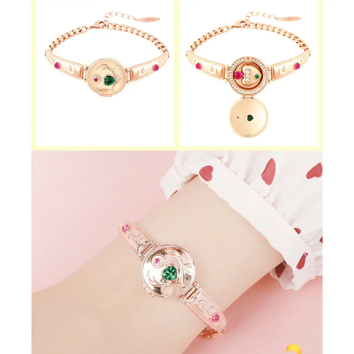 Wedding Peach x CLUE - Angel's Watch Bracelet - Wedding Peach x CLUE - Jewelry - Harumio