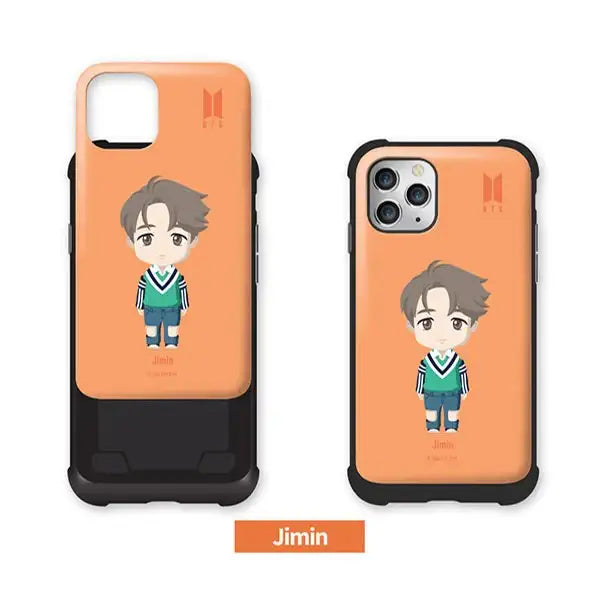 BTS - Basic Standing Volume Bumper Slide Phone Case - iPhone - BTS - Accessories - Harumio