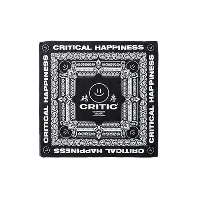 HAPPY FOOD x CRITIC - Logo Bandana