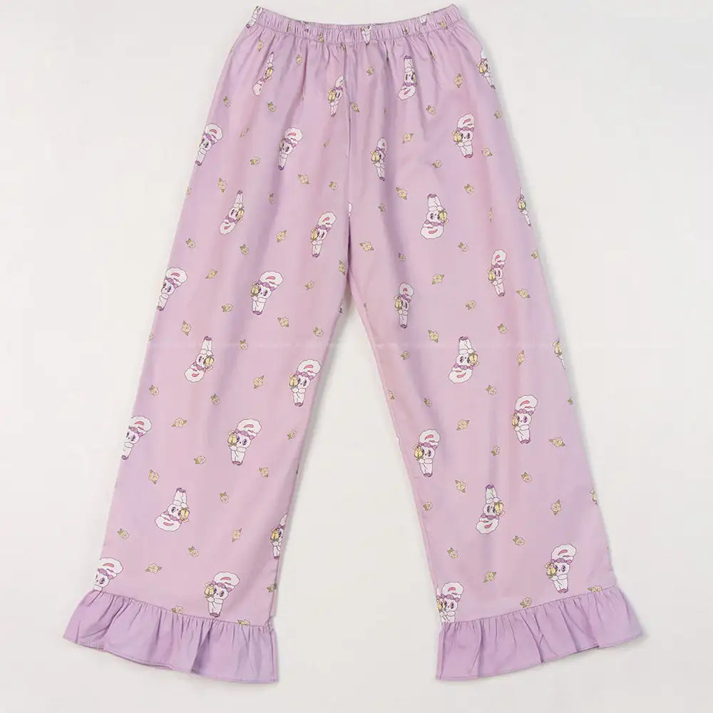 Esther Bunny x Ullala - Sweet Bunny Lavender Pajamas Set - Esther Bunny x Ullala - Clothing - Harumio