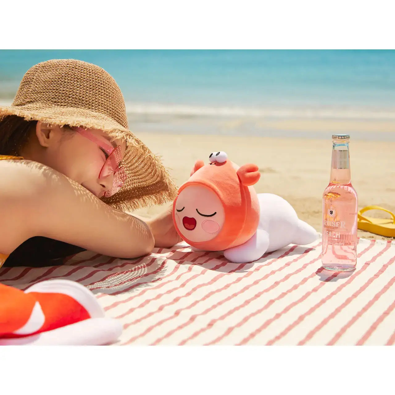 Kakao Friends - Beach Pub Baby Pillow - Kakao Friends - Plush - Harumio