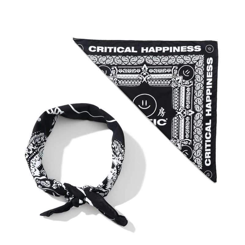 HAPPY FOOD x CRITIC - Logo Bandana
