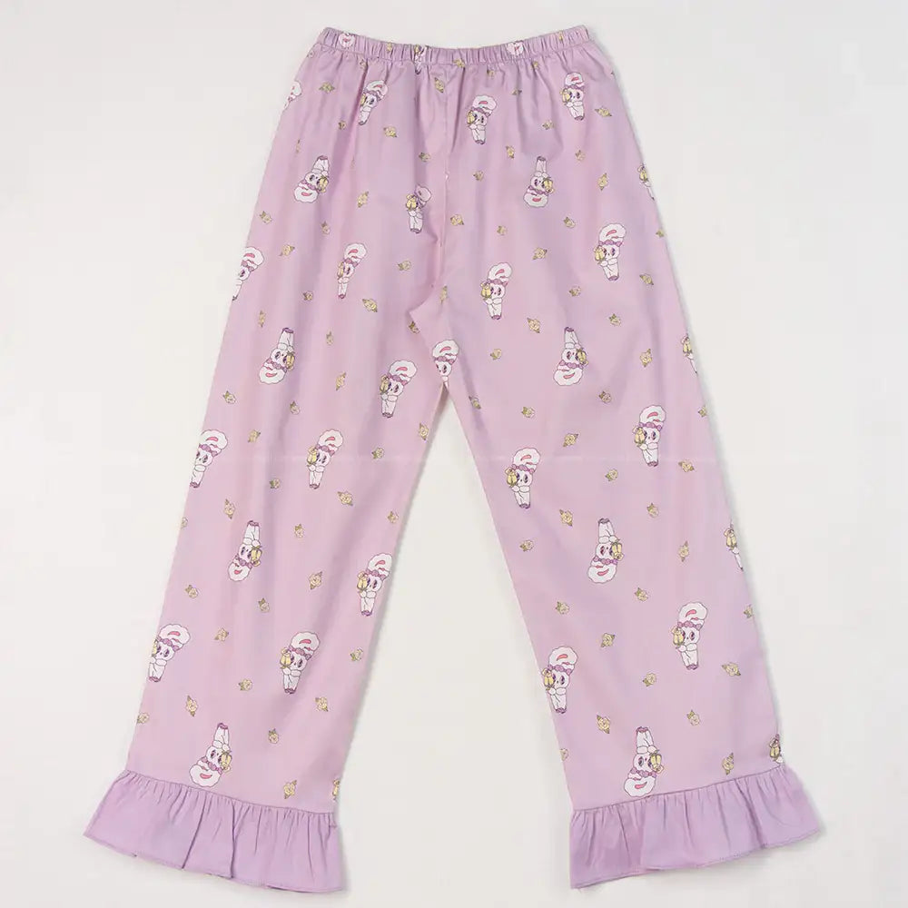 Esther Bunny x Ullala - Sweet Bunny Lavender Pajamas Set - Esther Bunny x Ullala - Clothing - Harumio