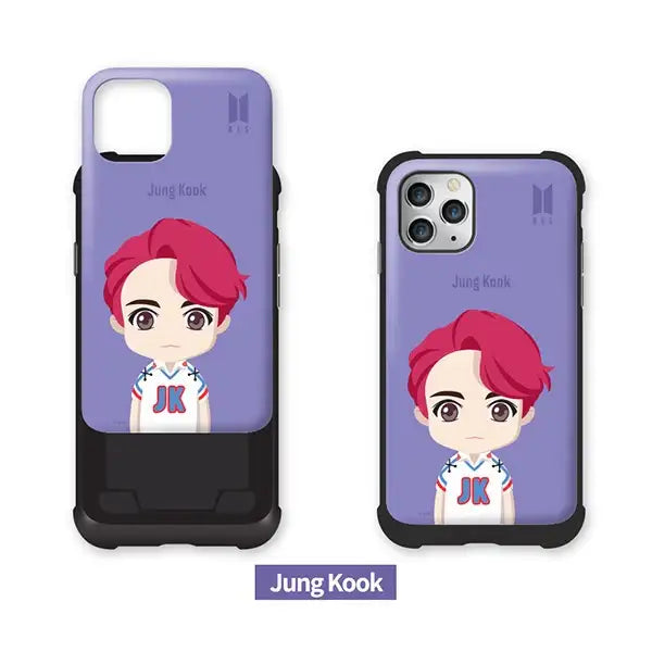 BTS - Upper Body Volume Bumper Slide Phone Case - Jungkook - BTS - Accessories - Harumio