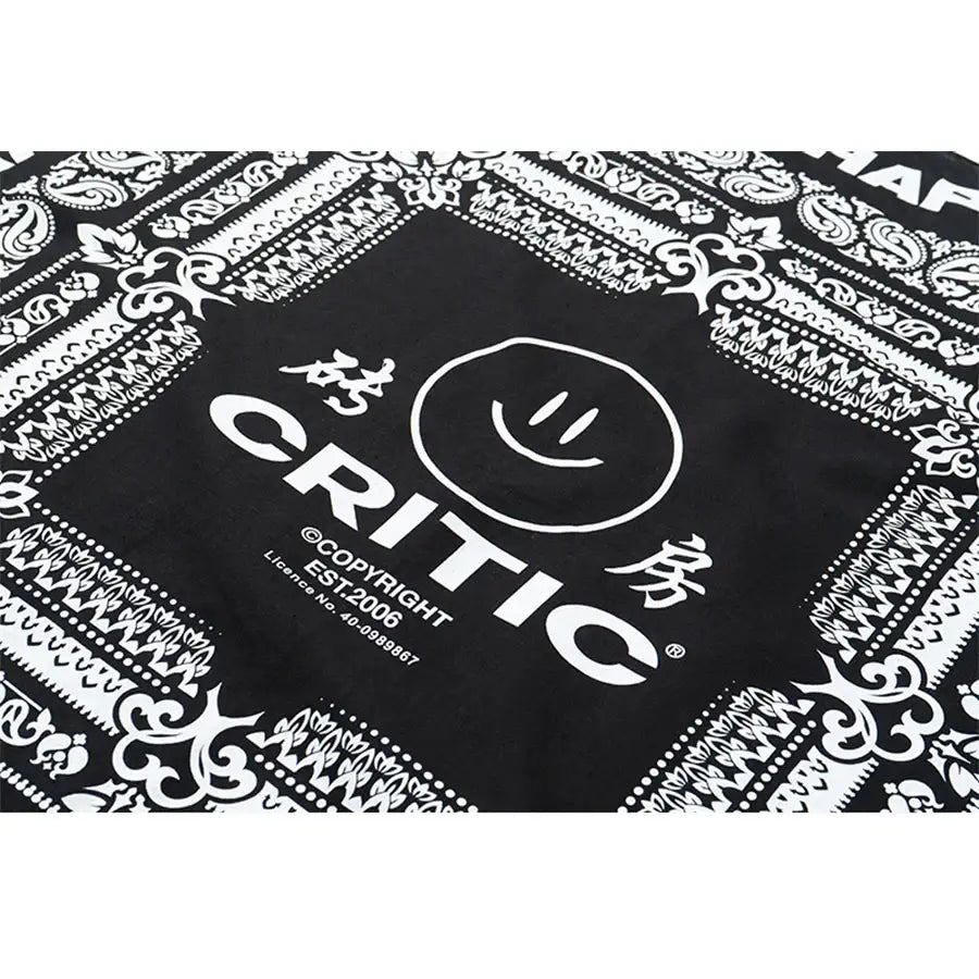 HAPPY FOOD x CRITIC - Logo Bandana - HAPPY FOOD x CRITIC - Accessories - Harumio