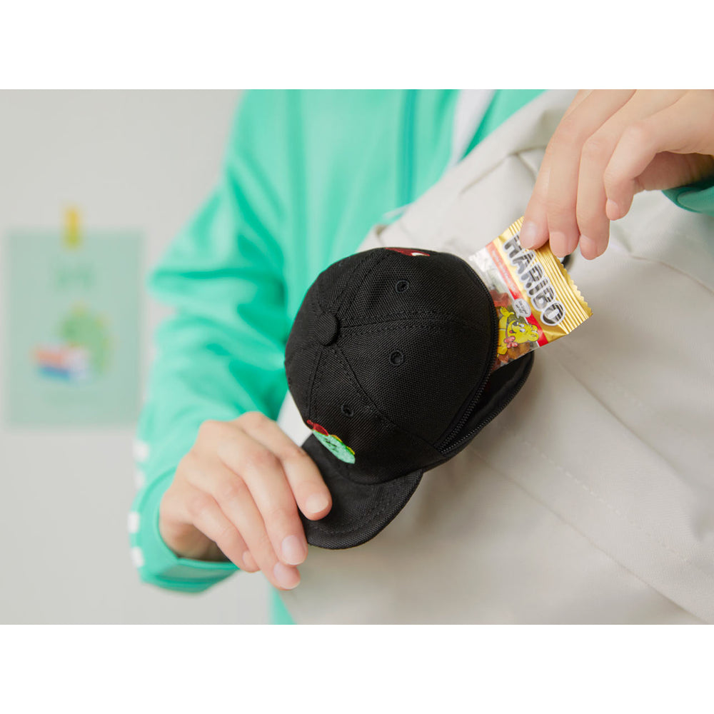 Kakao Friends - Apple Jordy Ball Cap Pouch with Carabiner Hook