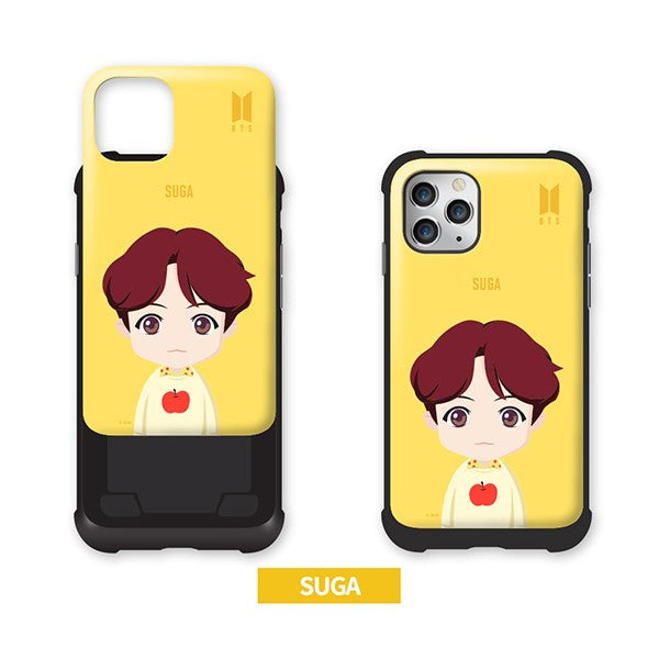 BTS - Upper Body Volume Bumper Slide Phone Case - Suga