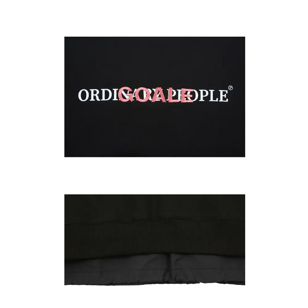 Ordinary People x Goale - Overlap Logo Sweatshirt - Ordinary People x Goale - Clothing - Harumio