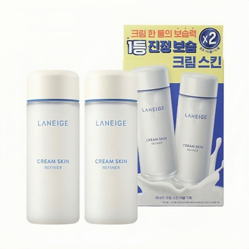 LANEIGE - Cream Skin Refiner Double Set