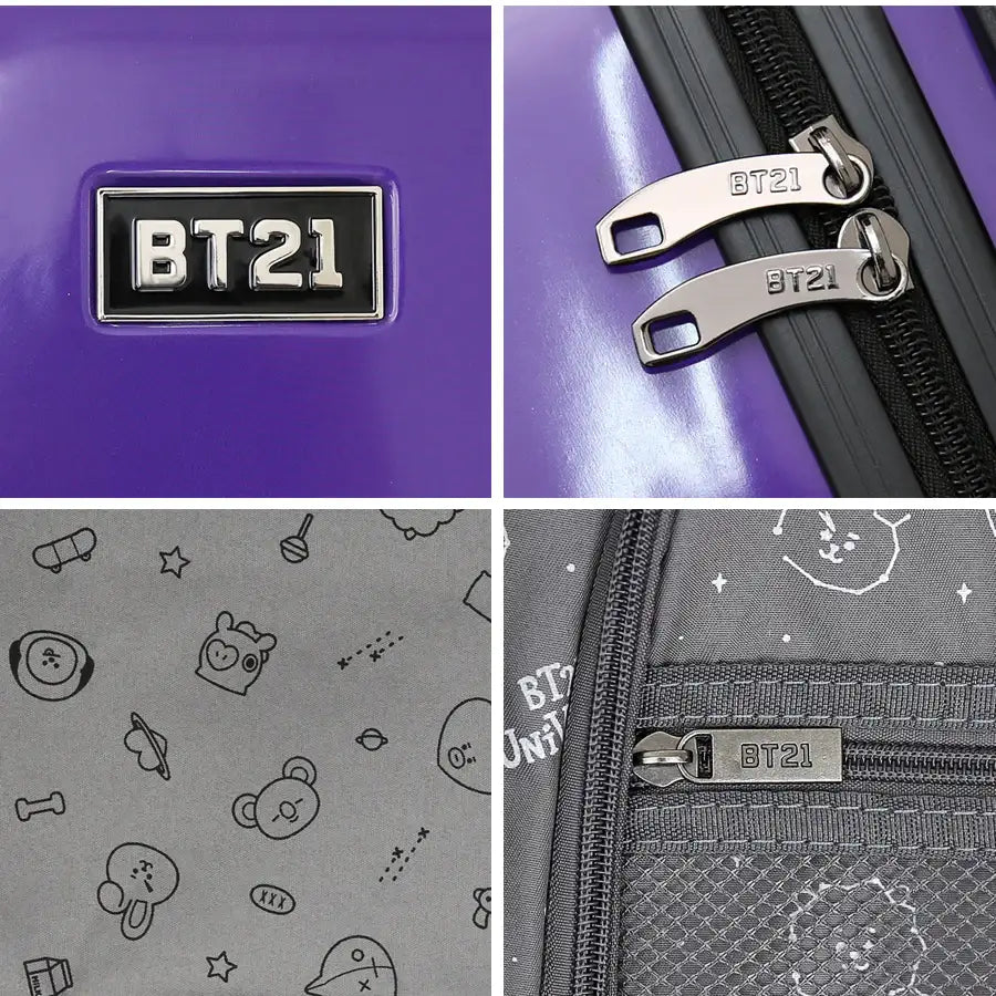 BT21 x Monopoly - 24" Basic Luggage - BT21 - Luggage - Harumio