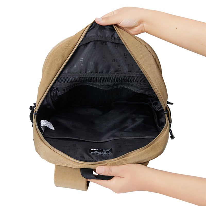 BT21 - Universtar Beige Mesh Backpack