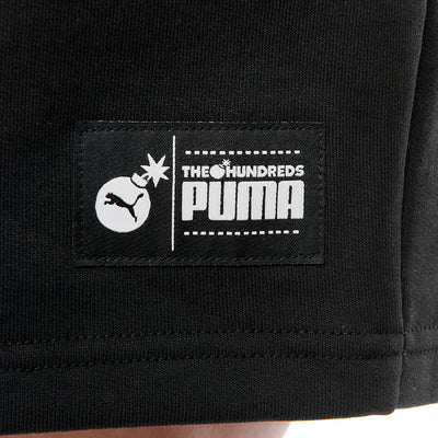 PUMA x THE HUNDREDS - Black Logo Bermuda Shorts