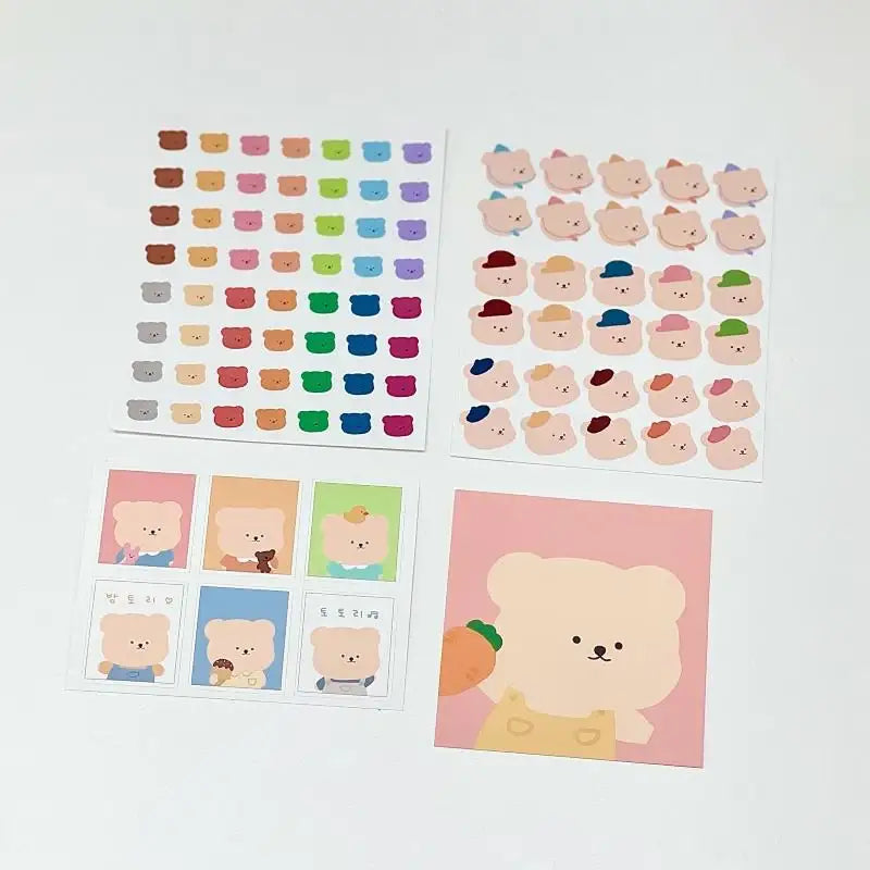 Bamtoree Bear - Sticker Pack - Bamtoree Bear - Sticker - Harumio
