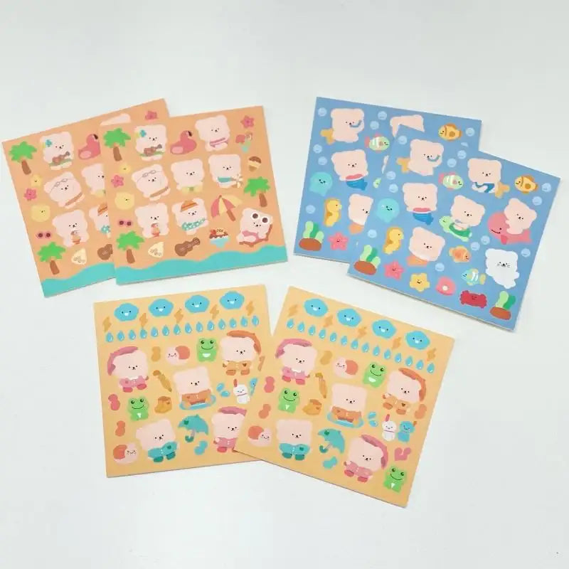 Bamtoree Bear - Sticker Pack - Bamtoree Bear - Sticker - Harumio