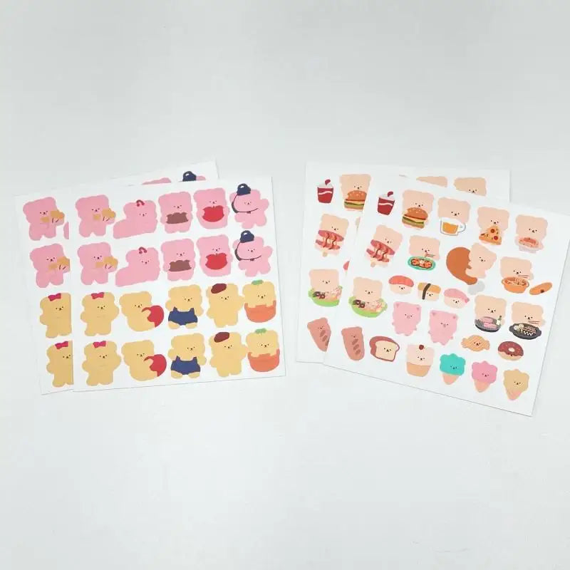 Bamtoree Bear - Sticker Pack - Bamtoree Bear - Sticker - Harumio