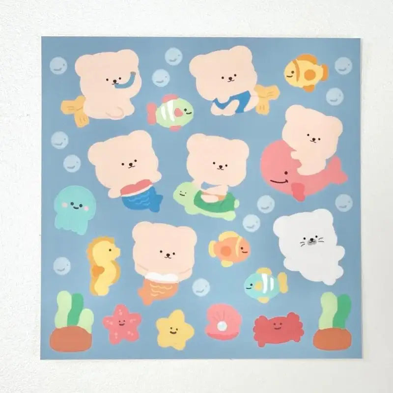 Bamtoree Bear - Sticker Pack - Bamtoree Bear - Sticker - Harumio