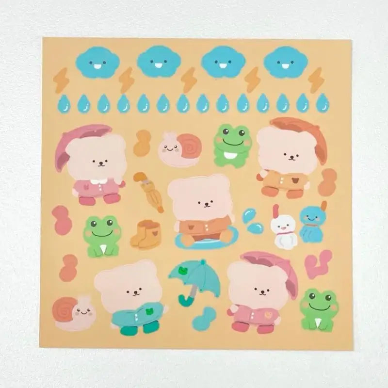 Bamtoree Bear - Sticker Pack - Bamtoree Bear - Sticker - Harumio